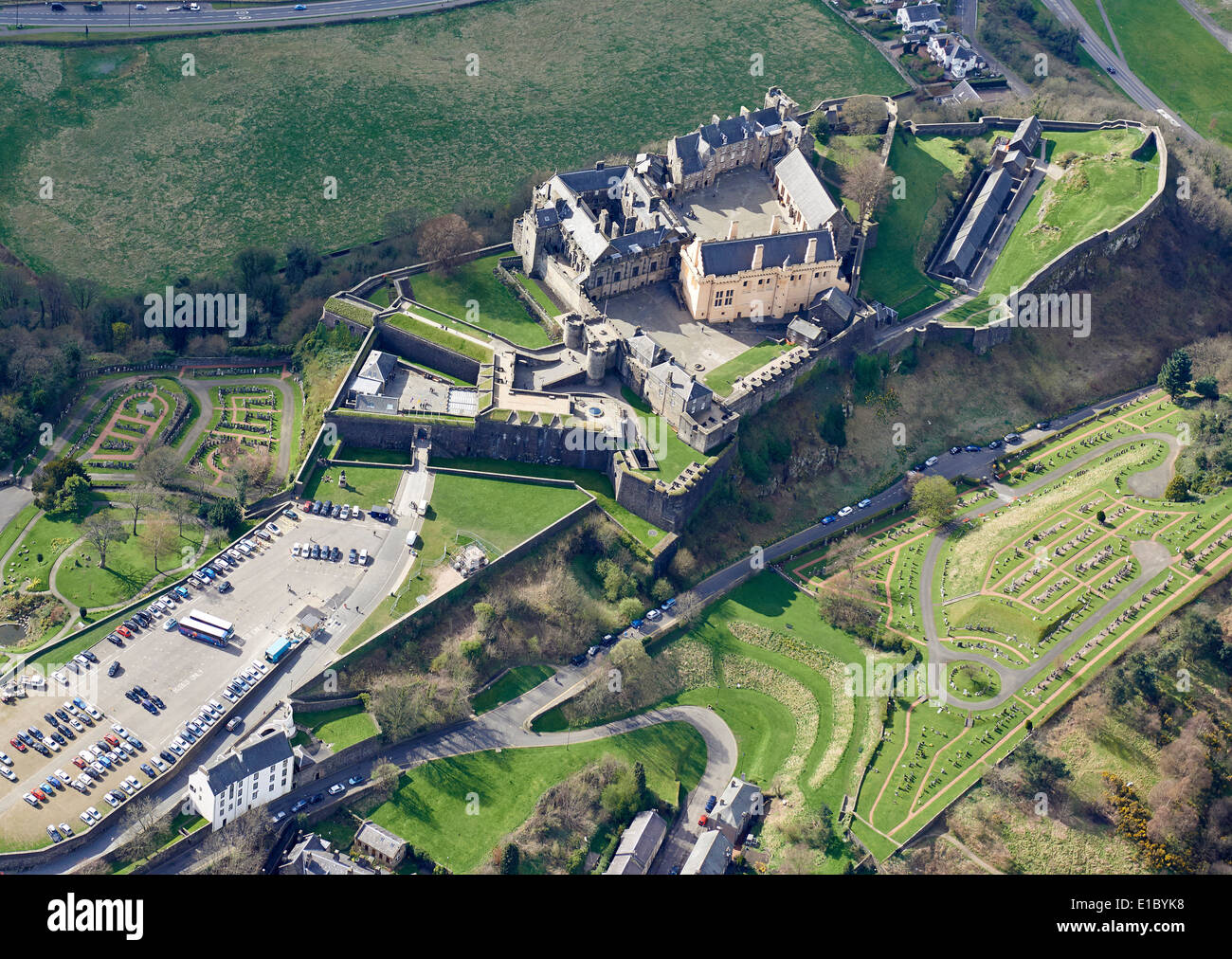 Le Château de Stirling, Stirling, Ecosse, Royaume-Uni Central Banque D'Images