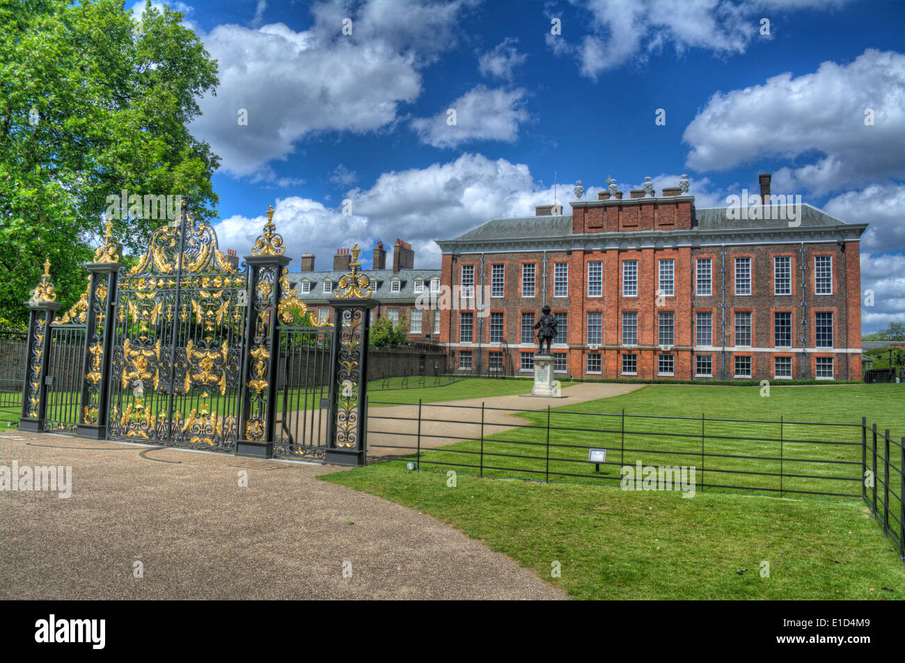 Entrée au palais de Kensington, Londres, Angleterre Banque D'Images