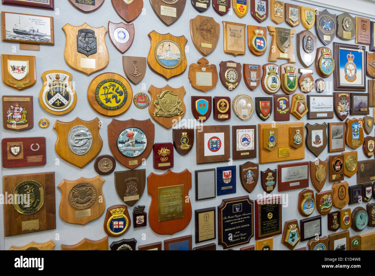 Brisbane Australie,Adelaide Street,hôtel de ville de Brisbane,Bureau du Lord Mayor,plaques,collection,commémorative,vente,AU140313079 Banque D'Images