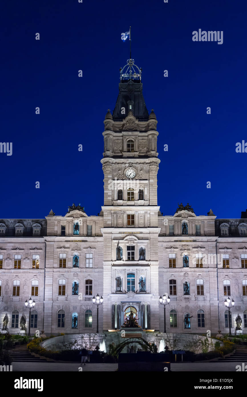 L'Assemblée nationale du Québec dans la ville de Québec, Québec, Canada. Banque D'Images