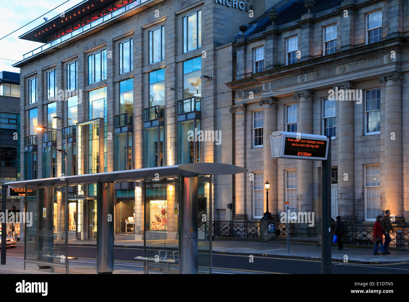 Royaume-uni, Ecosse, Edimbourg, St Andrew Square, Harvey Nichols, magasin Banque D'Images