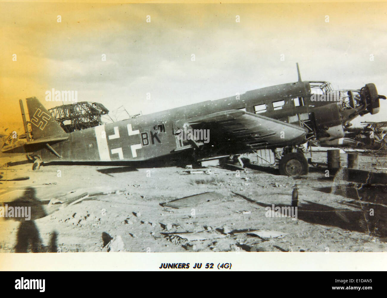 Junkers, Ju.52 Banque D'Images