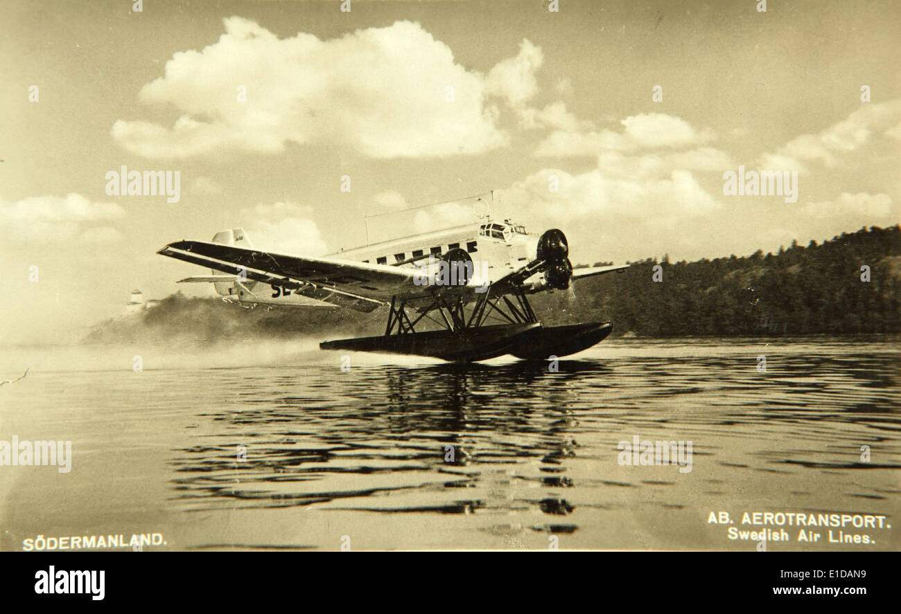 Junkers, Ju.52 Banque D'Images