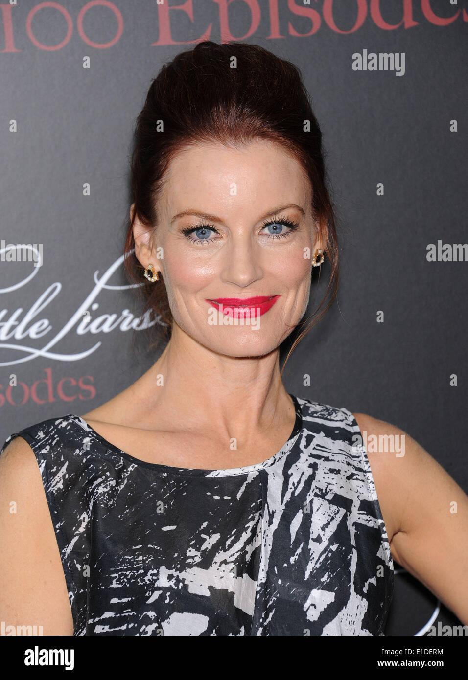 Hollywood, Californie, USA. 31 mai, 2014. Laura Leighton arrive pour le ''Pretty Little Liars'' 100e épisode célébration à l'hôtel W. Credit : Lisa O'Connor/ZUMAPRESS.com/Alamy Live News Banque D'Images