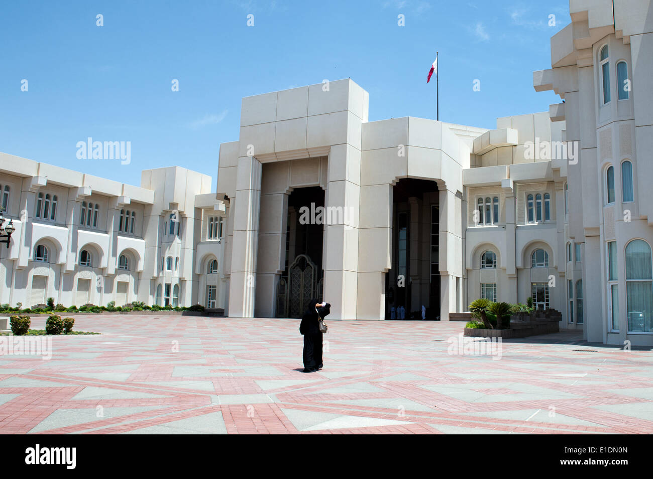 Le palais de l'Émir de l'Etat du Qatar, Cheikh Tamim bin Hamad bin Khalifa Al Thani à Doha, Qatar, le 01 juin 2014. Photo : Bernd von Jutrczenka/dpa Banque D'Images