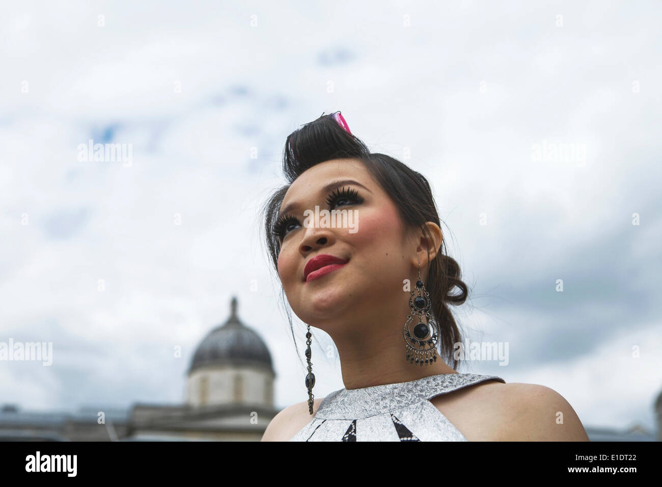 "Bonjour l'Indonésie", Trafalgar Square, London, UK 31 mai 2014. Un événement annuel célébrant la Journée de l'Indonésie à Trafalgar Square. Crédit : Tony Farrugia/Alamy Live News Banque D'Images