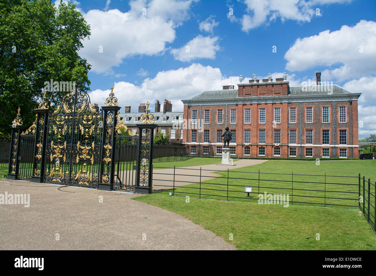 Entrée au palais de Kensington, Londres, Angleterre Banque D'Images