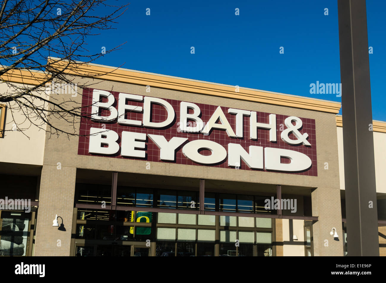 Bed Bath & Beyond est un détaillant de maison et appareils. Gresham, Oregon Banque D'Images