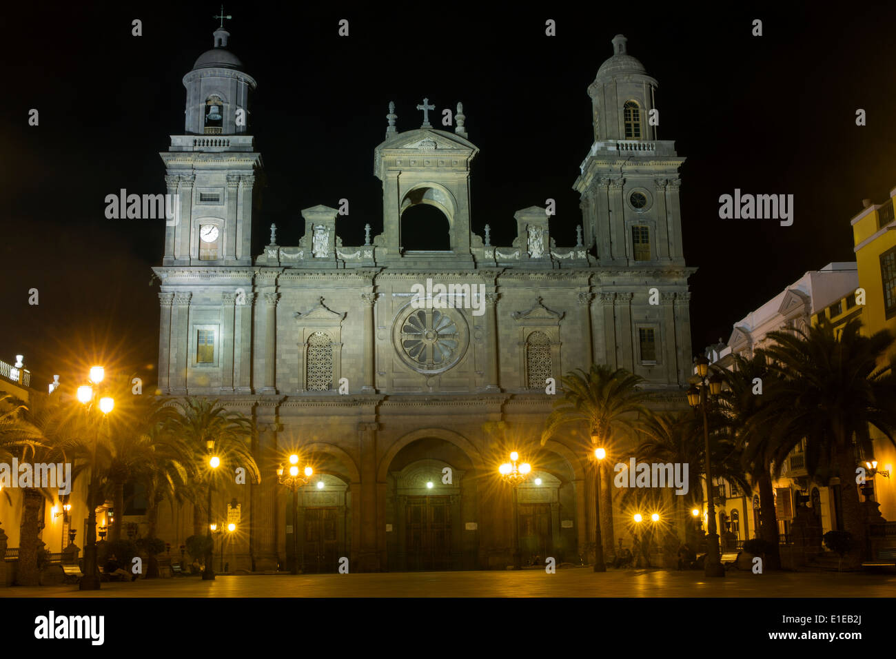 Dans la cathédrale de Las Palmas de Gran Canaria Banque D'Images