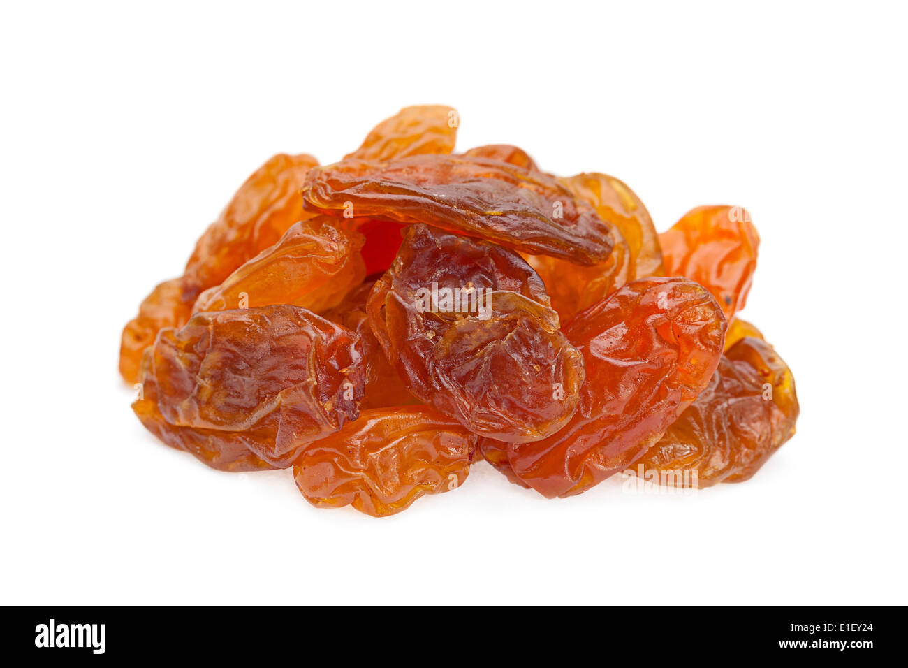 Raisin jaune libre isolated on white Banque D'Images