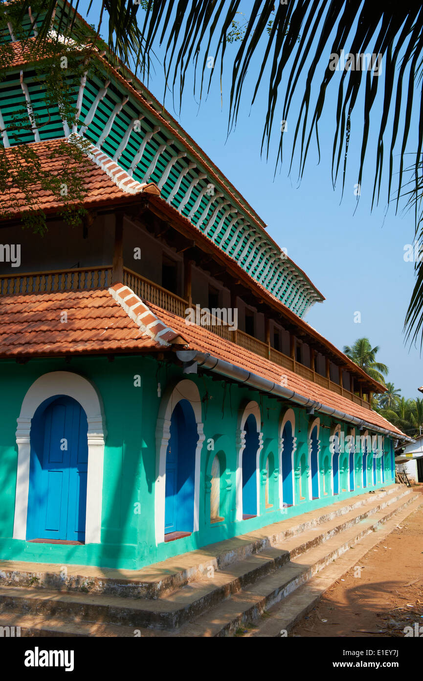 L'Inde, Etat du Kerala, Calicut kozhikode, ou mosquée Kuttichira Banque D'Images