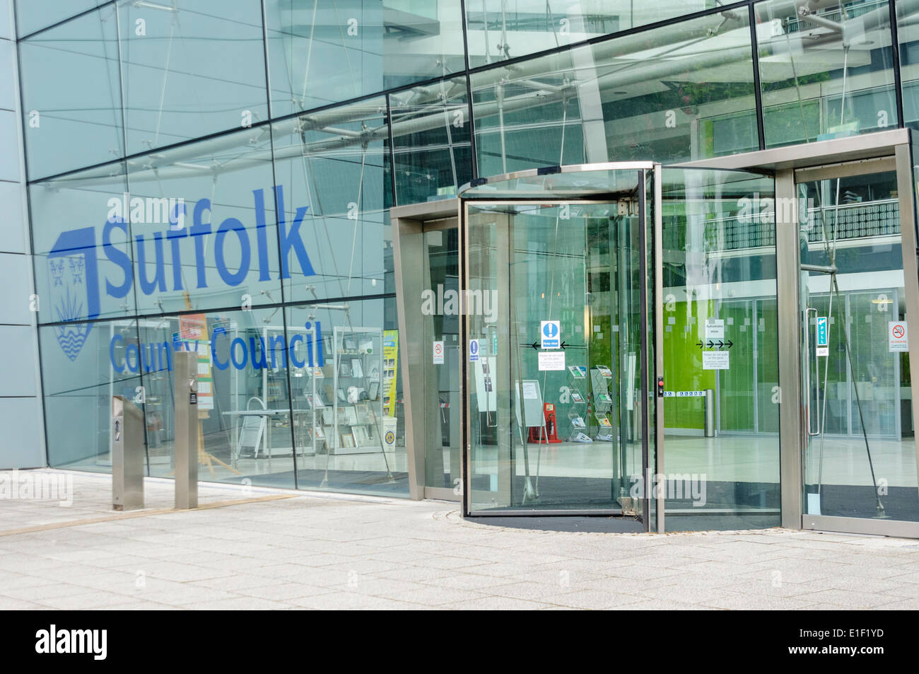 Les bureaux du conseil de comté de Suffolk, Ipswich Banque D'Images