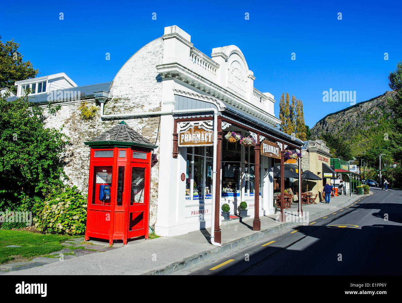 Maison historique à Arrowtown, Otago, île du Sud, Nouvelle-Zélande, Pacifique Banque D'Images