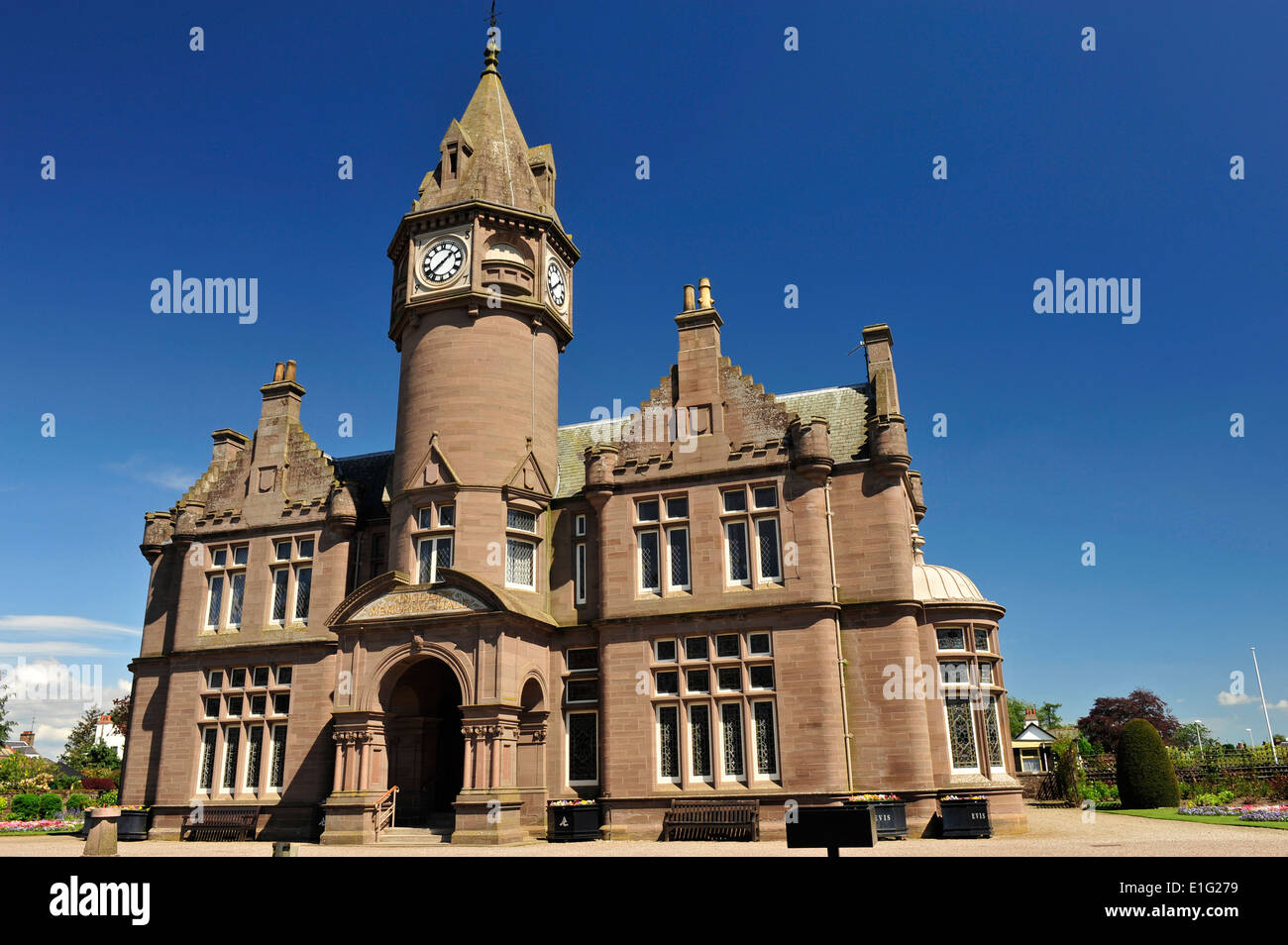 Inglis Memorial Hall, Conakry, Angus, Scotland. Banque D'Images