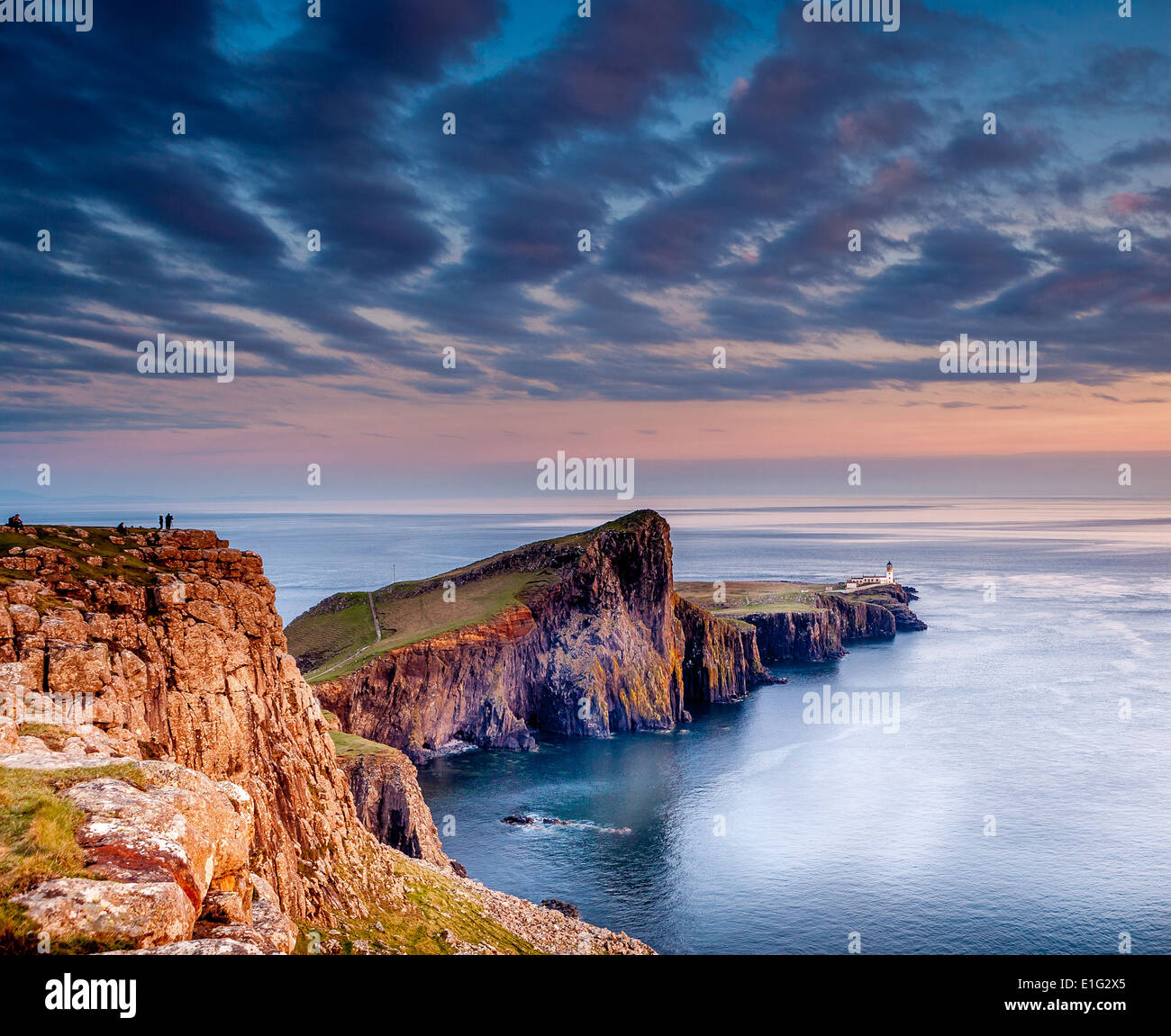 Neist point Isle of Skye Banque D'Images