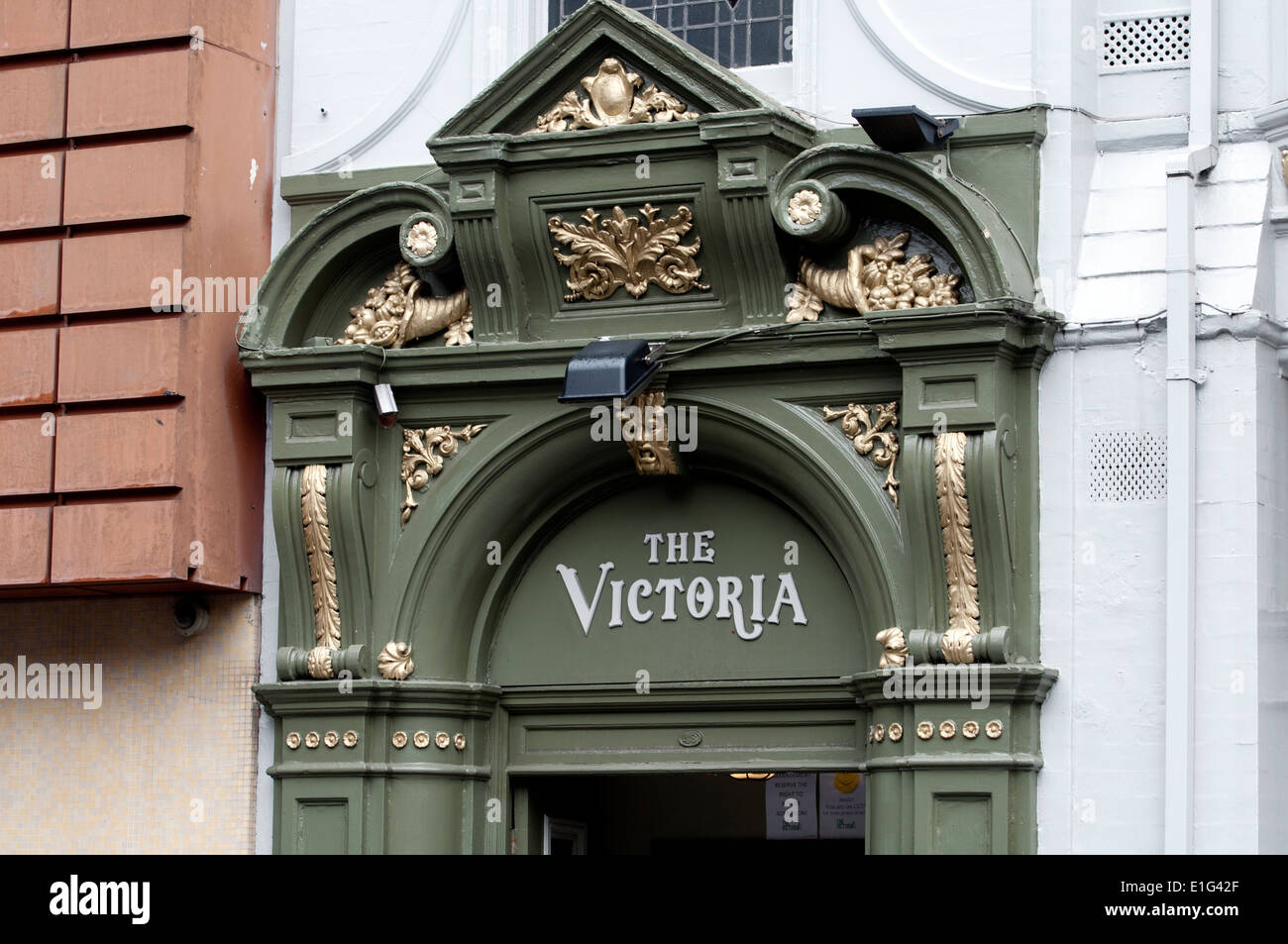 Le Victoria pub, Birmingham, UK Banque D'Images