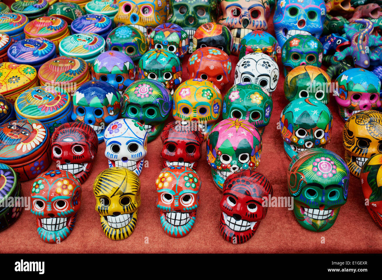 Le Mexique, l'État de Quintana Roo, Riviera Maya, Cancun, zone de l'hôtel, une boutique d'artisanat Banque D'Images