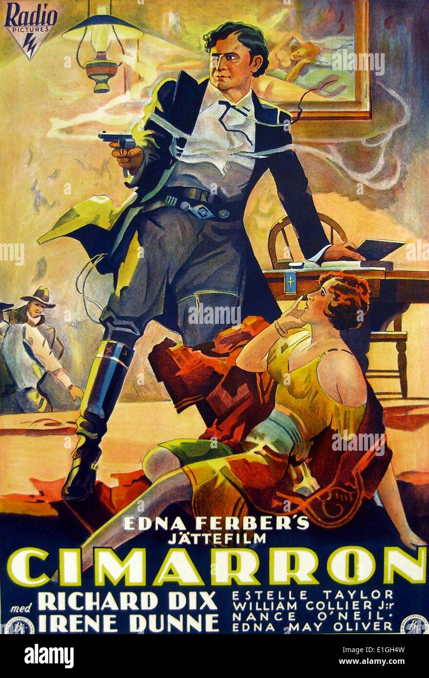 Un Cimarrond, 1960 western avec Glenn Ford et Maria Schell. Banque D'Images