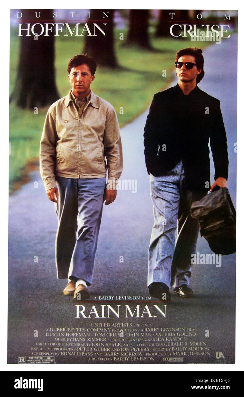 Rain man dustin hoffman Banque de photographies et d’images à haute
