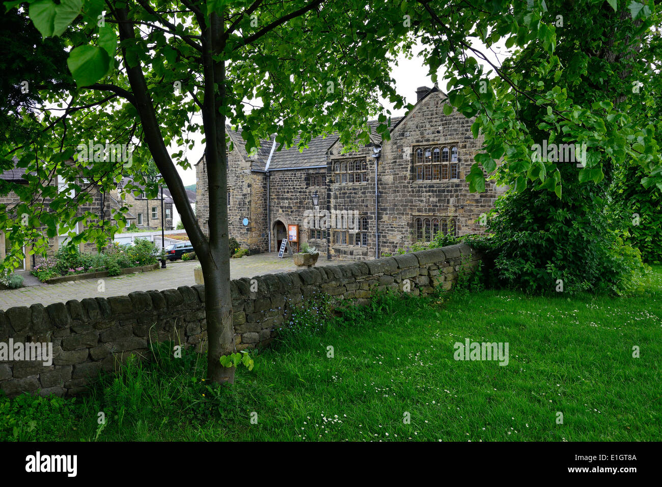 Le Manor House Museum, Ilkley, West Yorkshire, Angleterre Banque D'Images