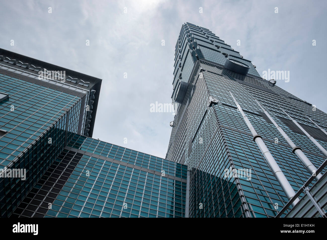 Taipei 101, le World Financial Center, Taipei, Taiwan. Banque D'Images