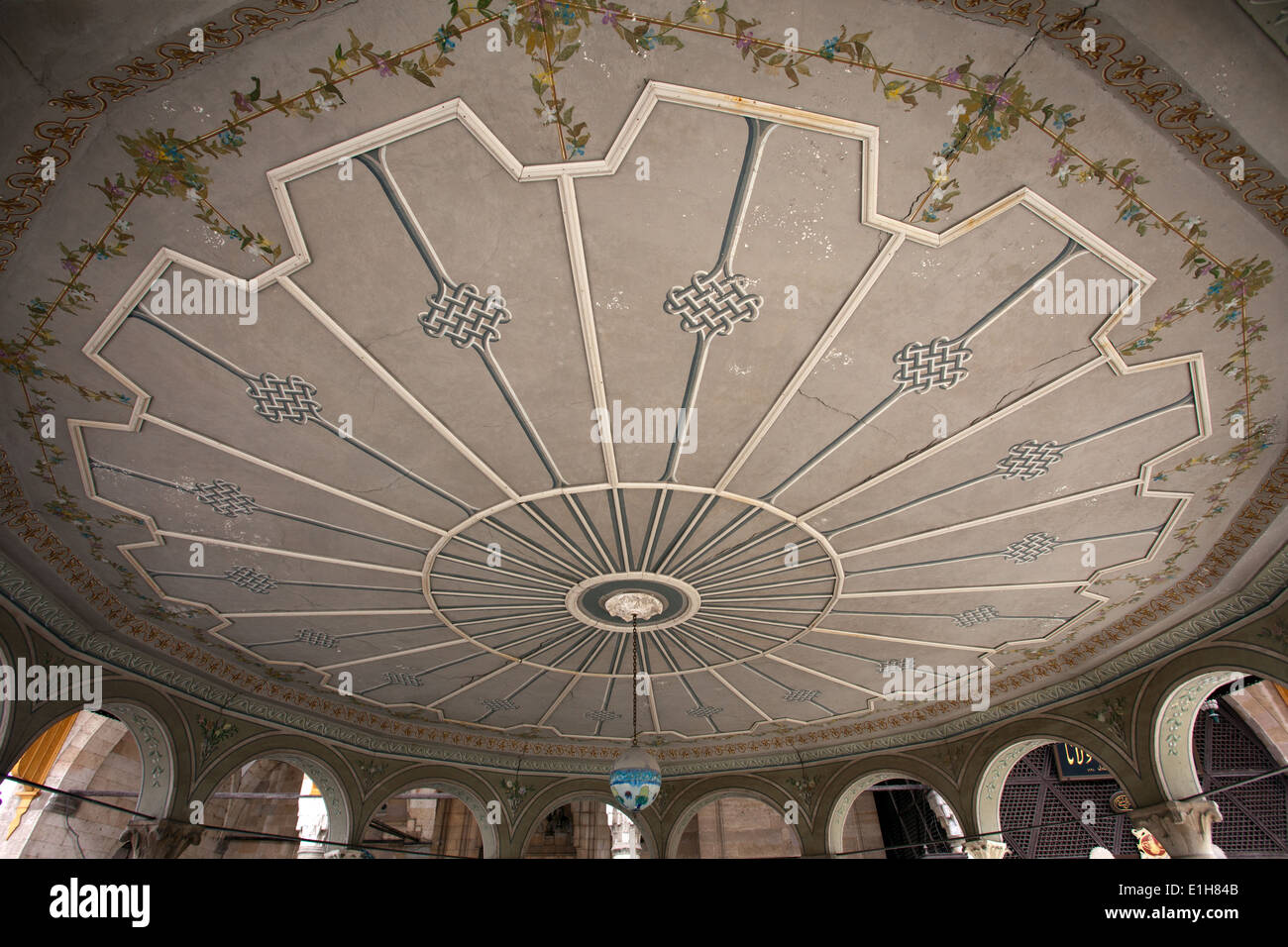 Musée de Mevlana de Konya : Plafond : Banque D'Images