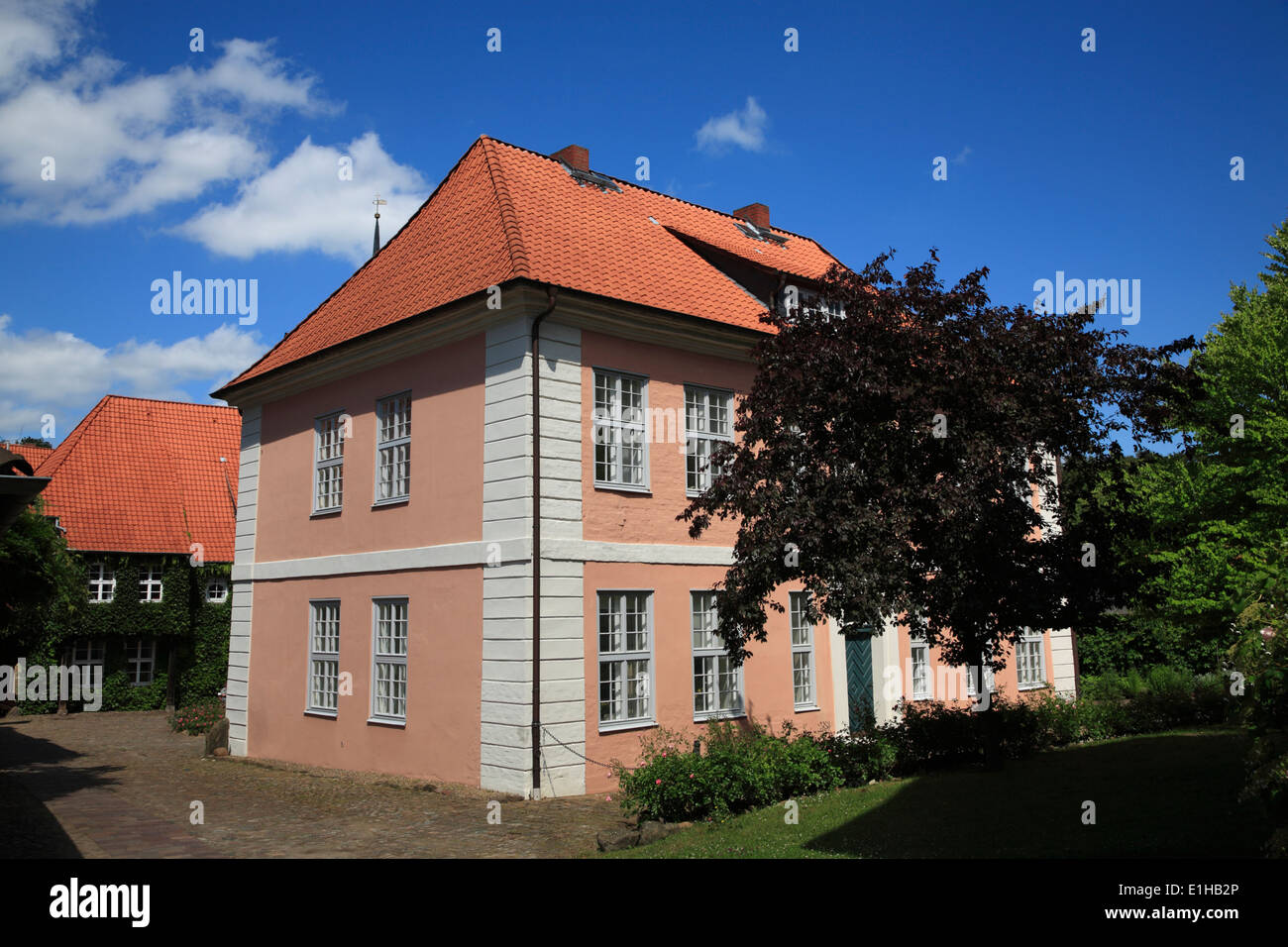 Monastère Luene Guesthouse, Lunebourg, Lunebourg, Basse-Saxe, Allemagne, Europe Banque D'Images