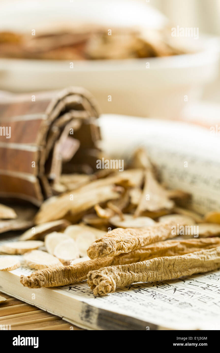 Chinese herbal medicine Banque D'Images