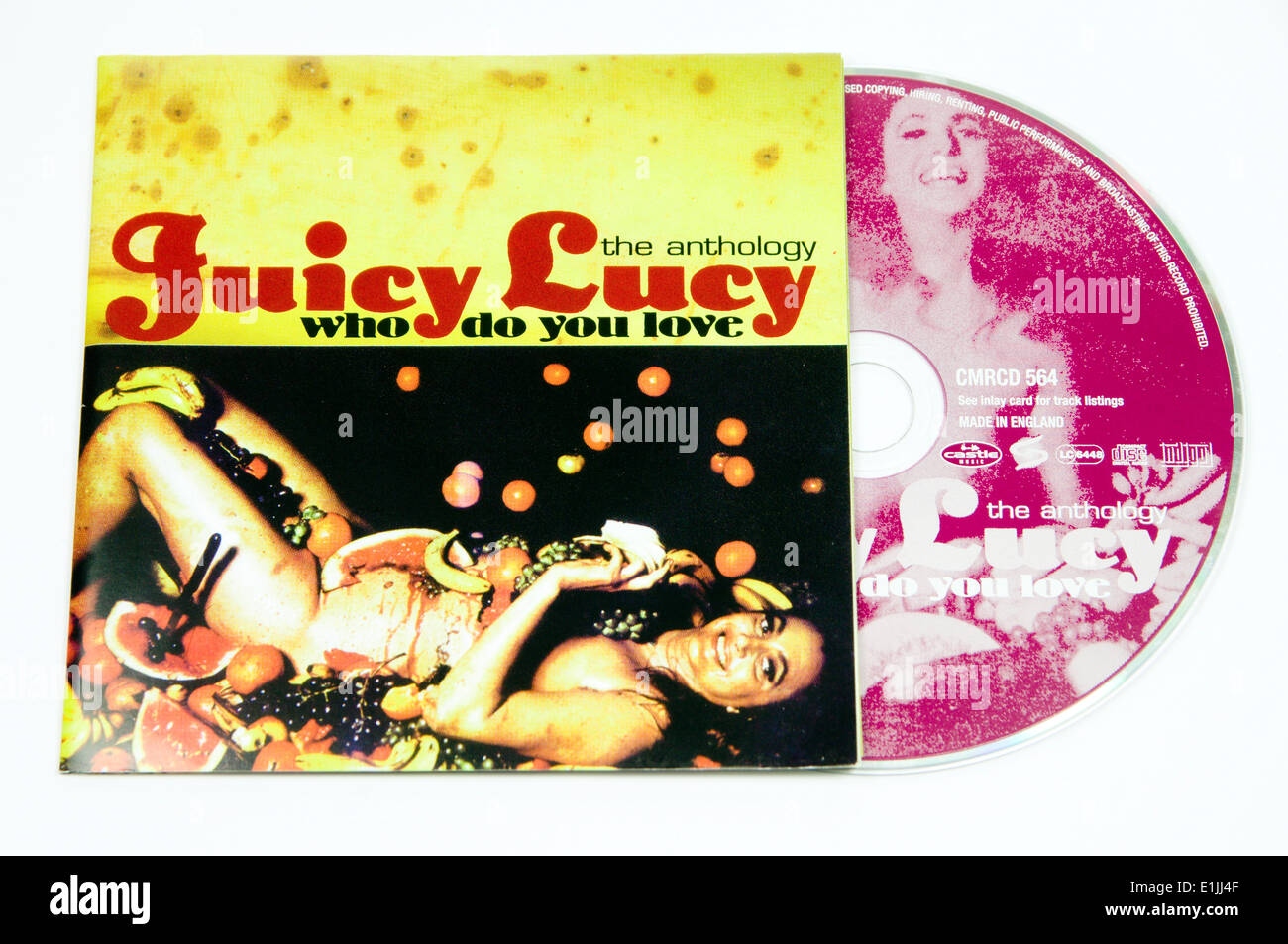 Cd de Juicy Lucy Banque D'Images