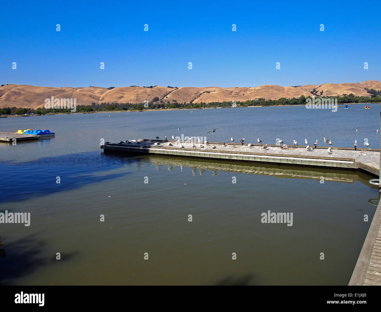 Elizabeth Lake Fremont en Californie Banque D'Images