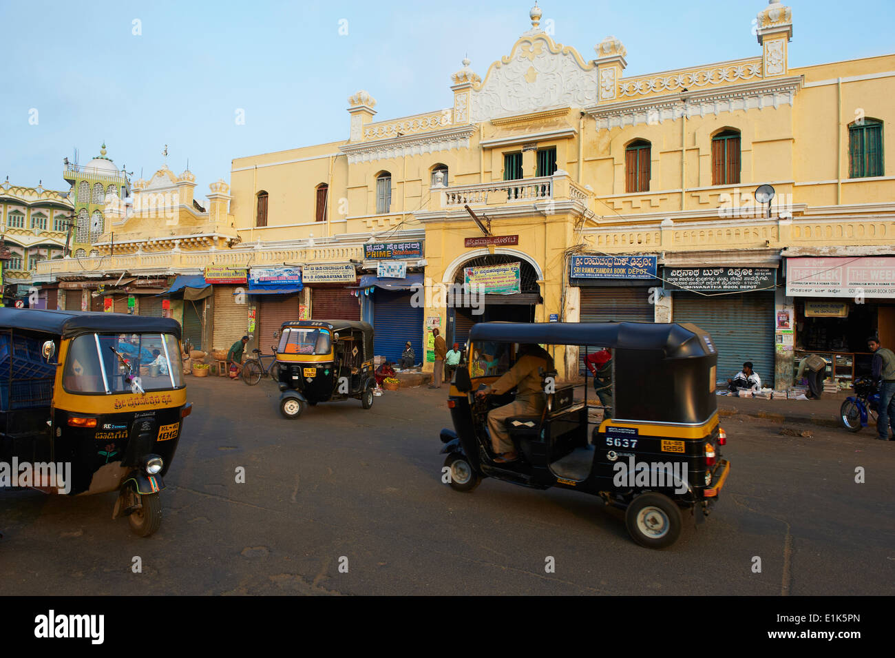 L'Inde, Karnataka, Mysore, Devaraja market Banque D'Images