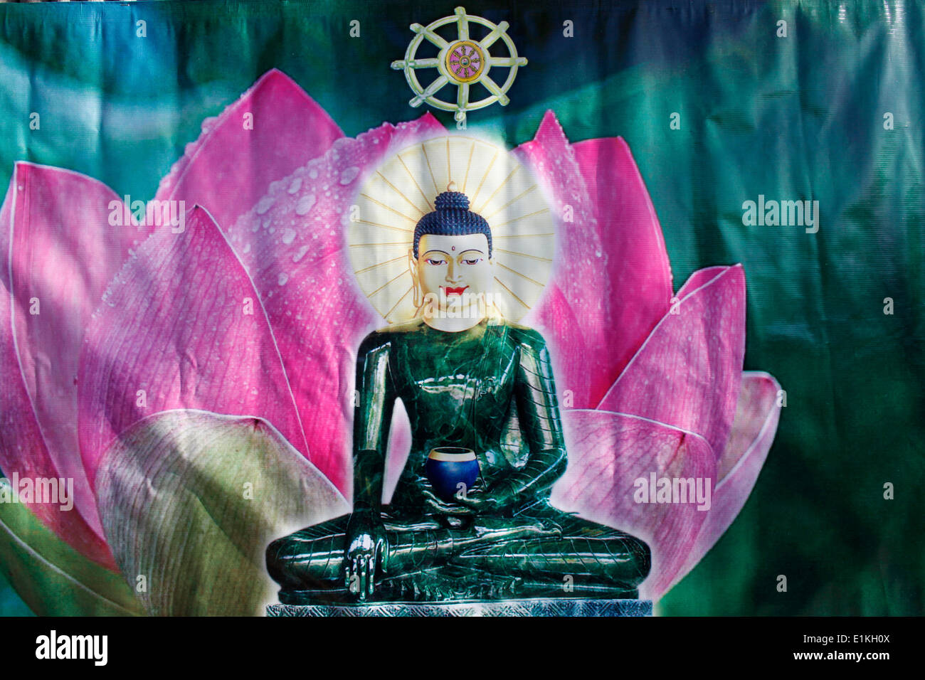 Buddha lotus flower Banque de photographies et d’images à haute