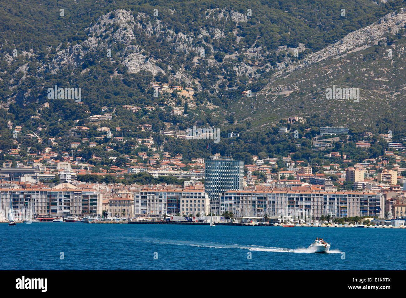 Littoral Toulon Banque D'Images