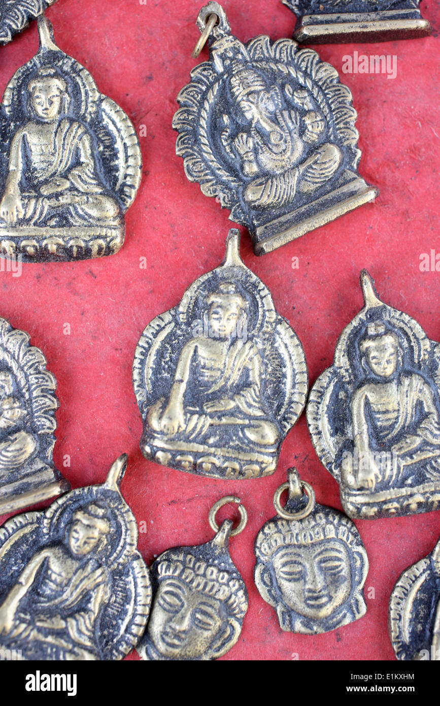 Amulettes bouddhiste Banque D'Images
