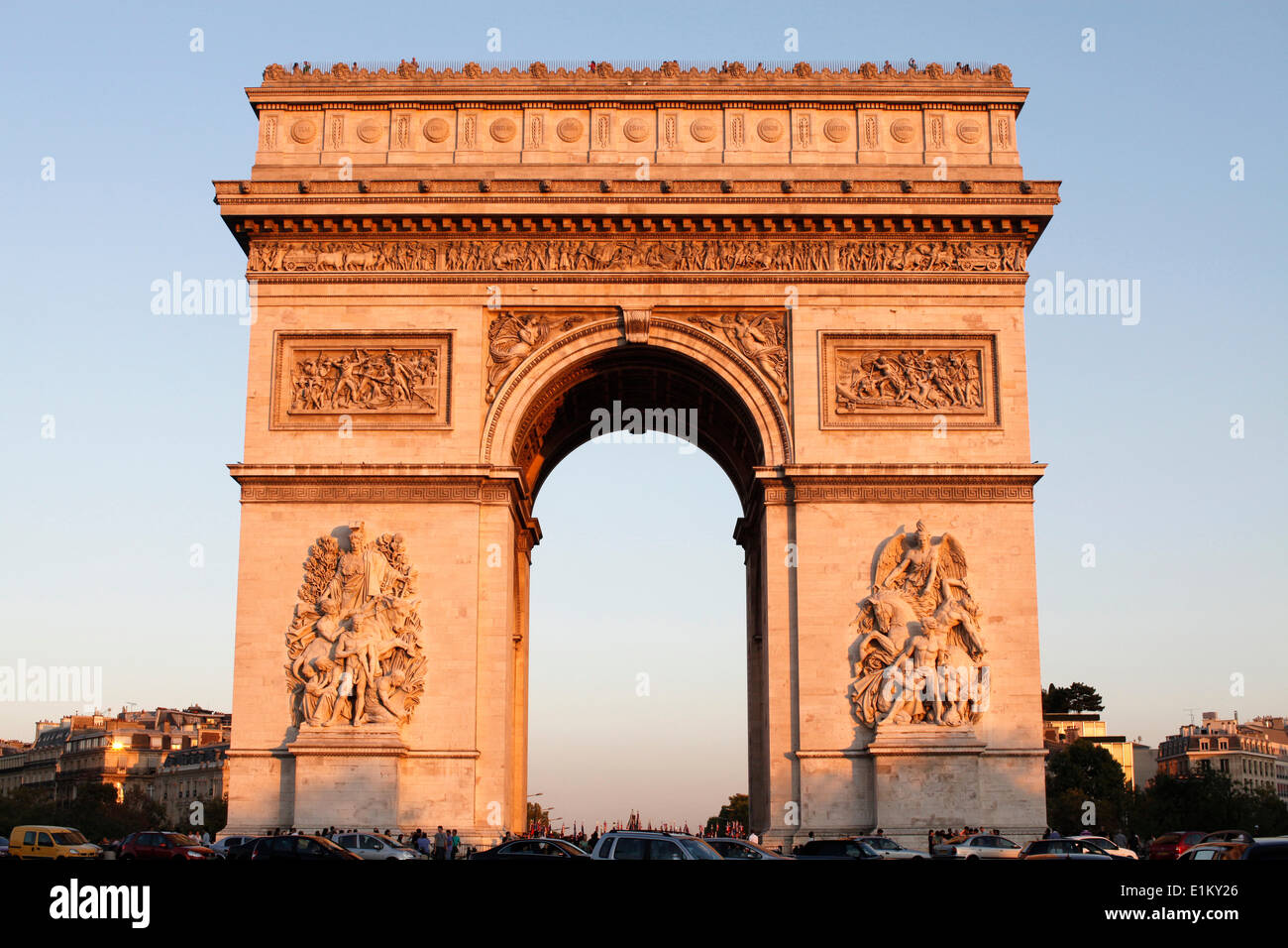 Arc de Triomphe (Arc de Triomphe) Banque D'Images