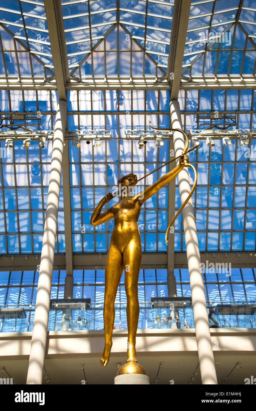 Diana par Augustus Saint-Gaudens, le Metropolitan Museum of Art, NEW YORK Banque D'Images