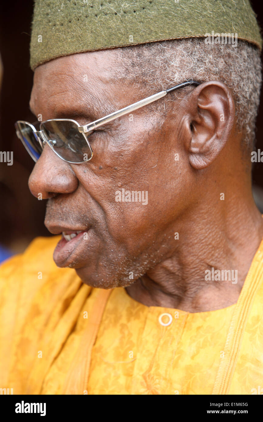 Vieil homme. Banque D'Images