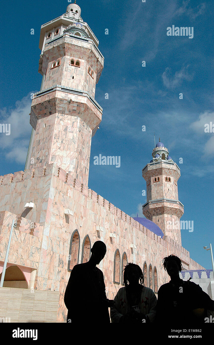 Grande Mosquée de Touba Banque D'Images