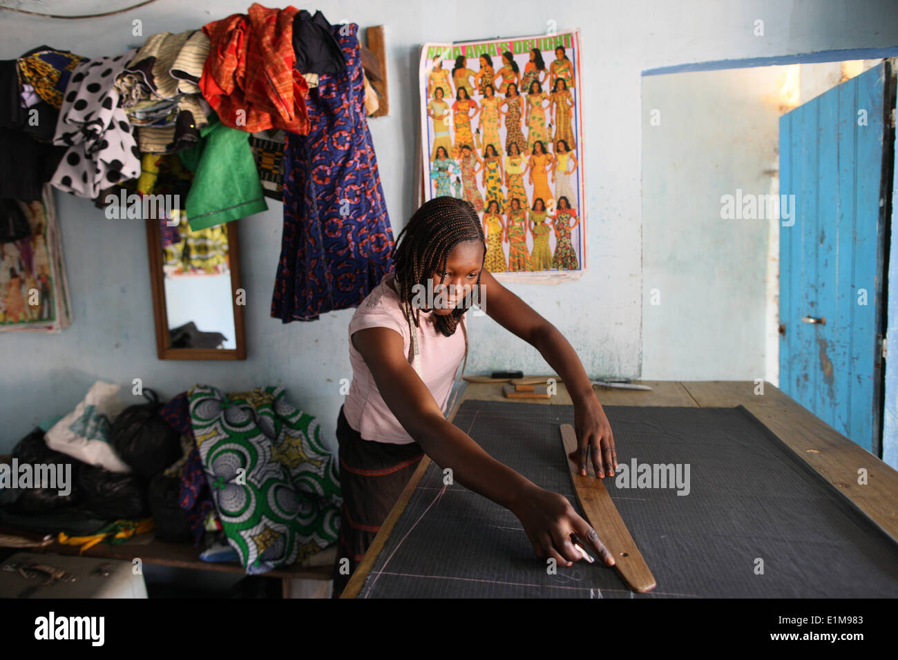 Atelier Tayloring Banque D'Images