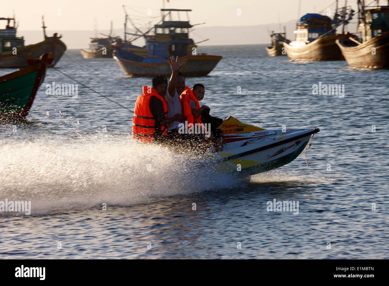 Jetski. Mui Ne. Banque D'Images