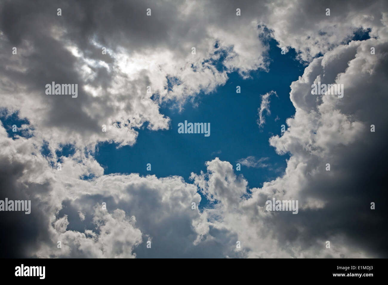 ciel et nuage Banque D'Images