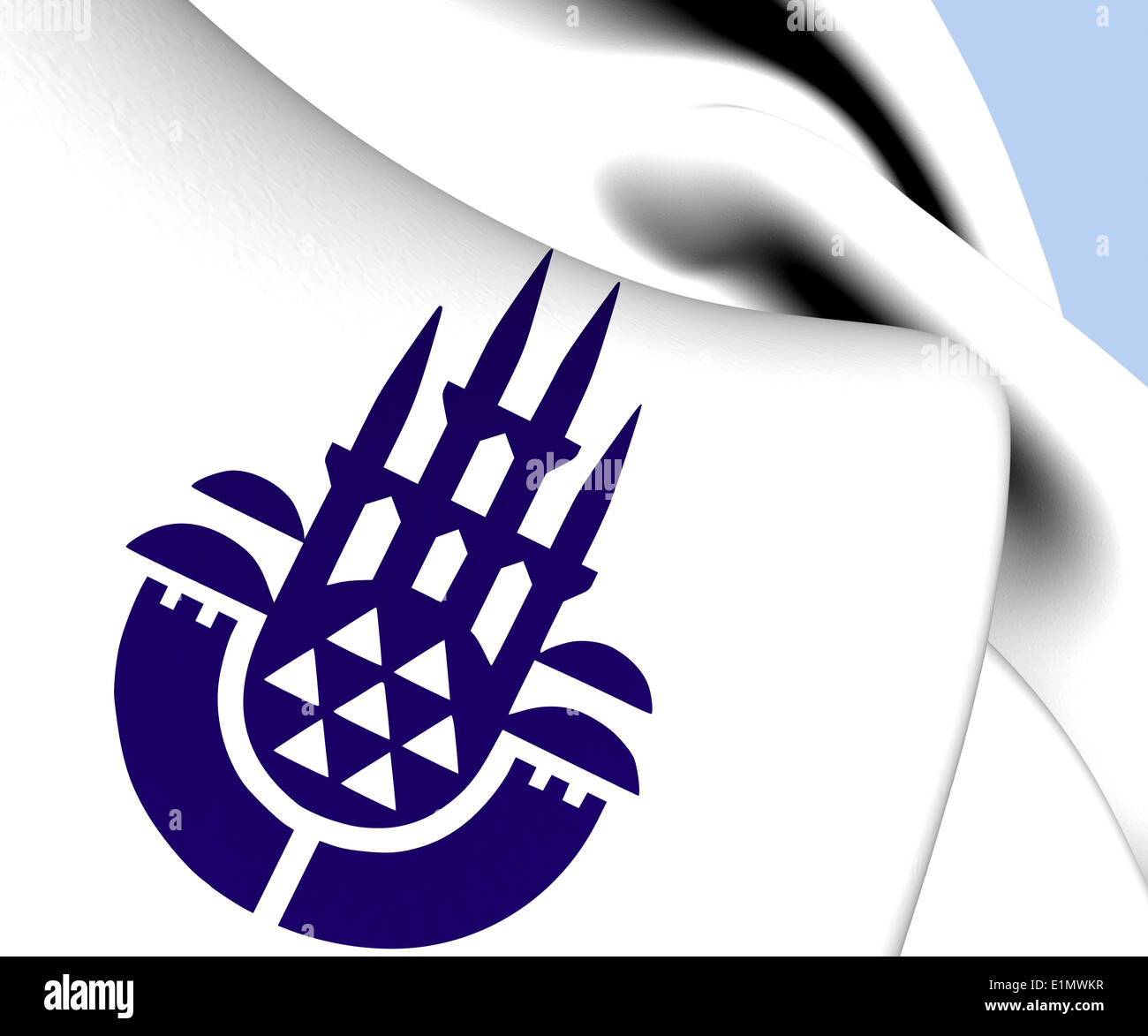 Armoiries d'Istanbul. Close Up. Banque D'Images