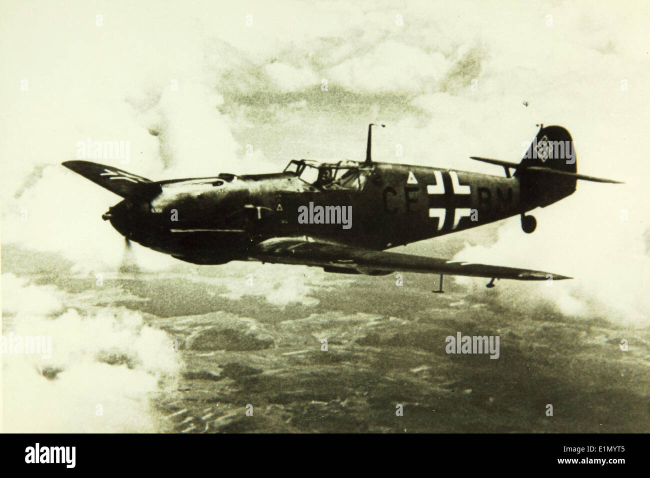 Messerschmitt Bf 109, b Banque D'Images