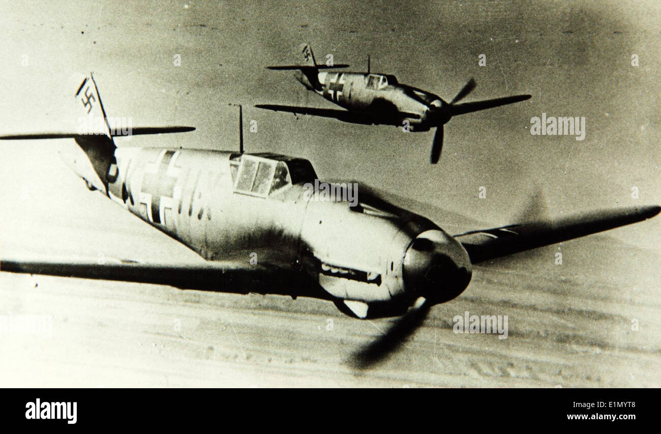 Messerschmitt Bf 109, b Banque D'Images