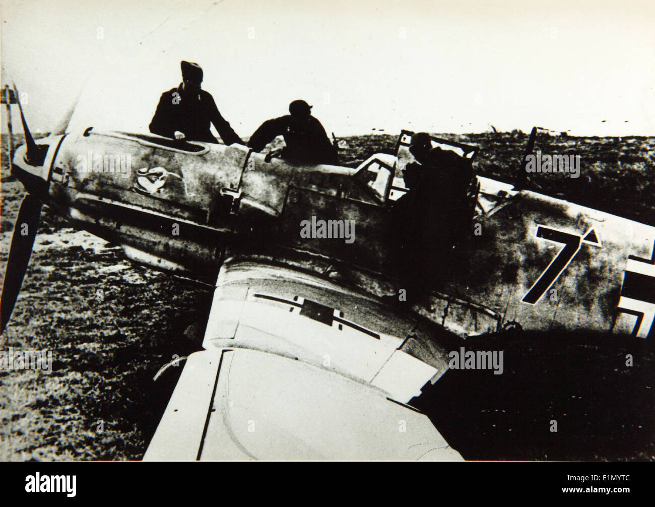 Le Messerschmitt Bf 109b était un avion de chasse allemand utilisé pendant les premières années de la seconde Guerre mondiale. Il était un membre important de la flotte de la Luftwaffe et a joué un rôle central dans la bataille de France et la bataille d'Angleterre. Banque D'Images