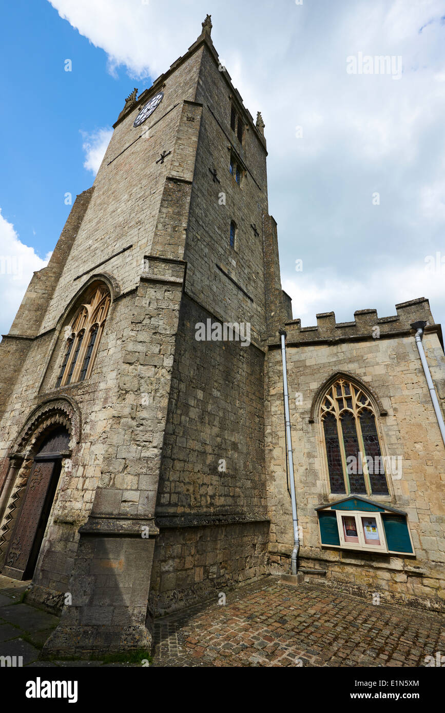 L'église St Mary Marlborough Wiltshire, UK Banque D'Images