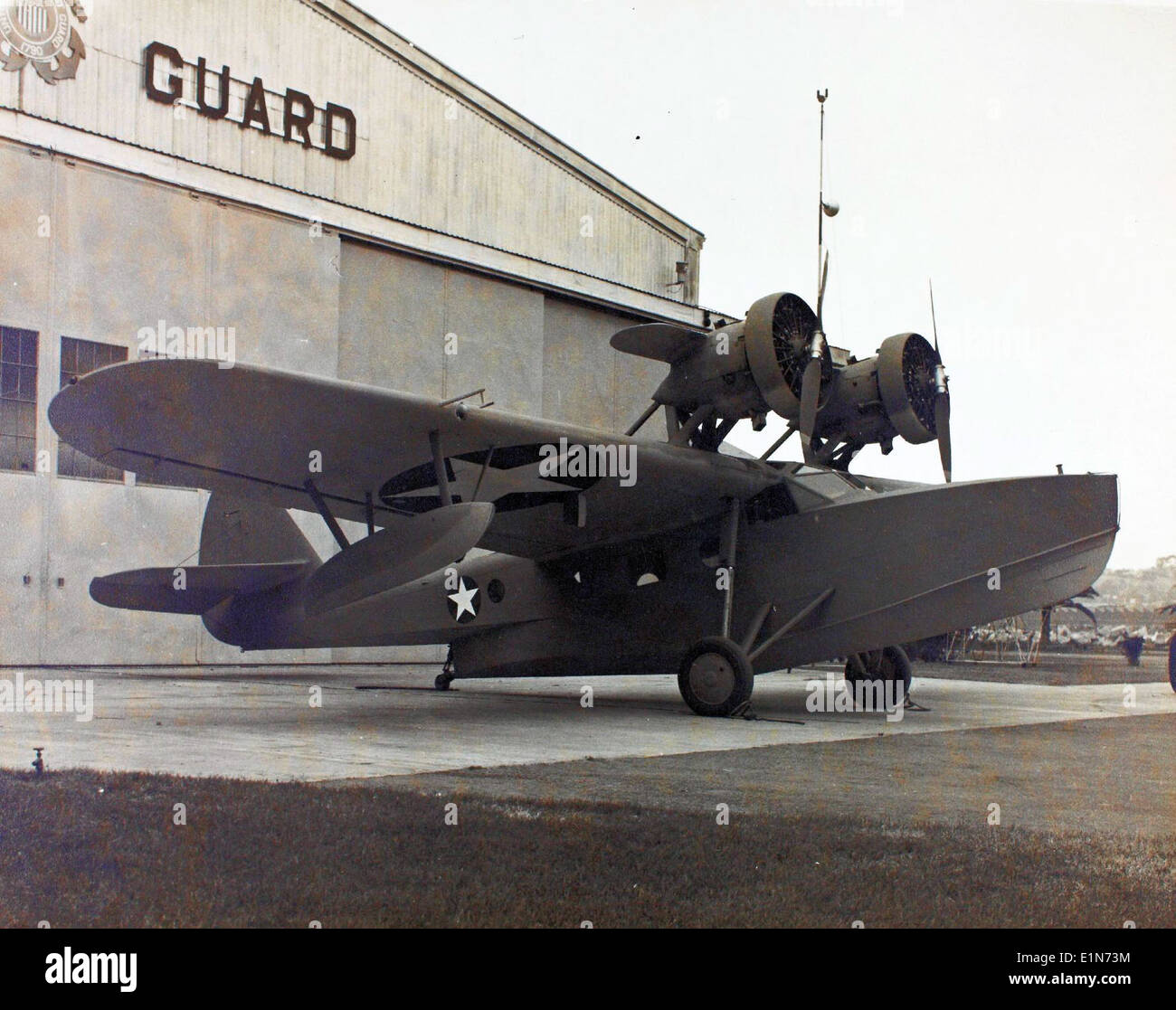 Le Douglas RD-4 Dolphin était un avion amphibie de reconnaissance et de patrouille développé dans les années 1930 Il a été utilisé par l'US Navy et la Garde côtière pendant la seconde Guerre mondiale pour des missions de reconnaissance et de guerre anti-sous-marine. Banque D'Images