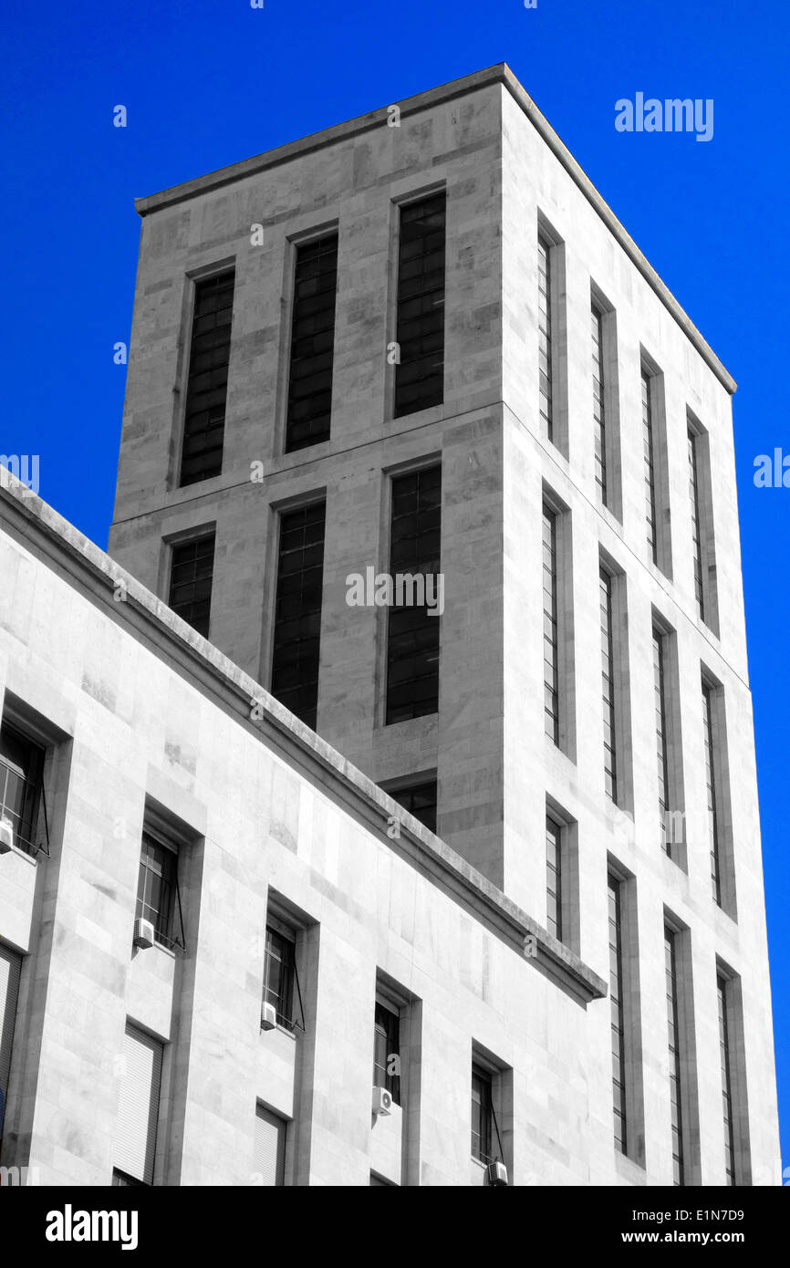 Édifice du palais de justice de Milan, Italie Banque D'Images