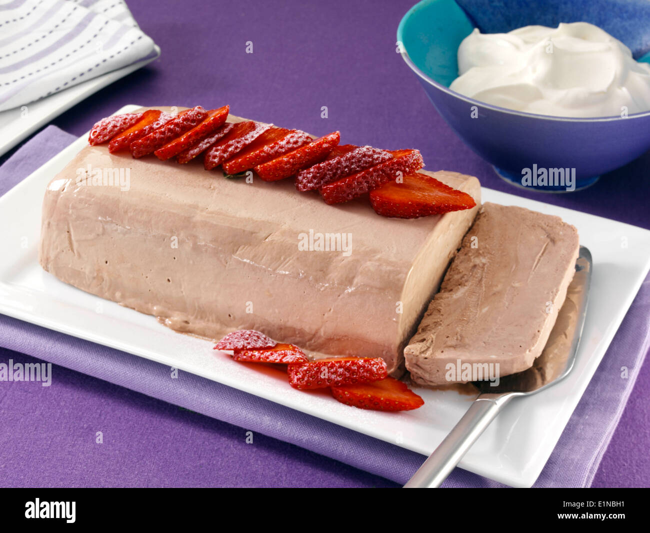 Terrine de gelée Banque D'Images