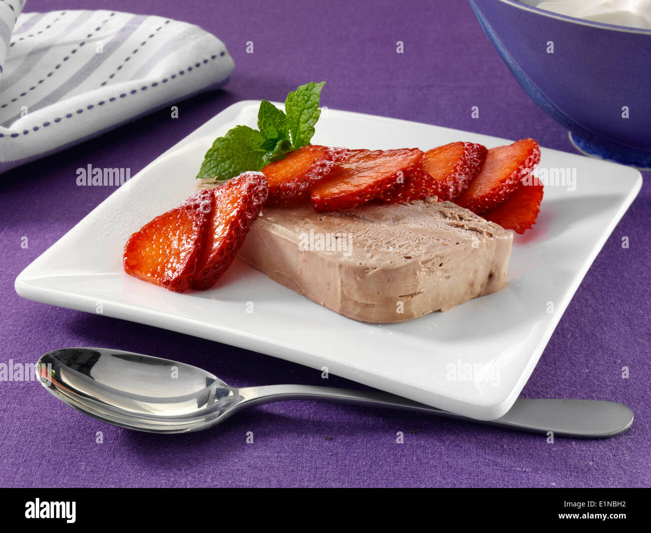 Peppermint Patty terrine gelé Banque D'Images